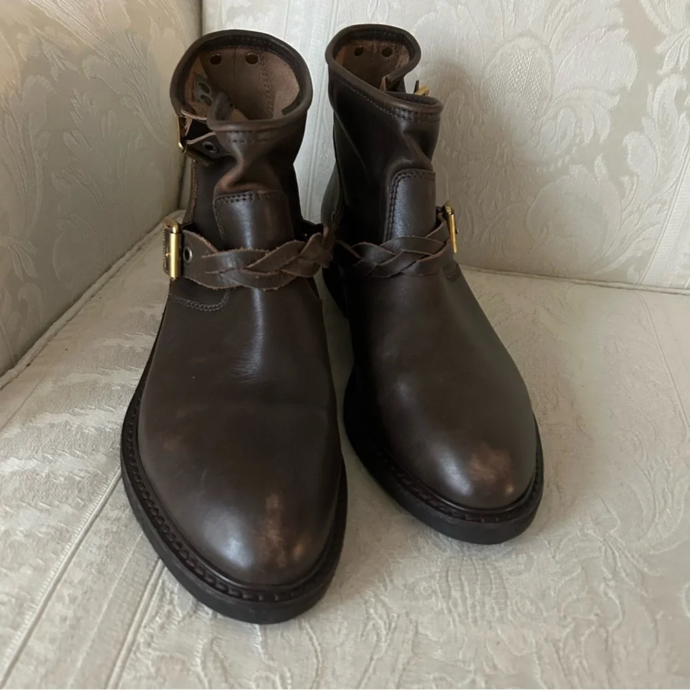 $810 rock the floor Golden Goose Biker Harness Low Boot size 40 - Picture 3 of 9